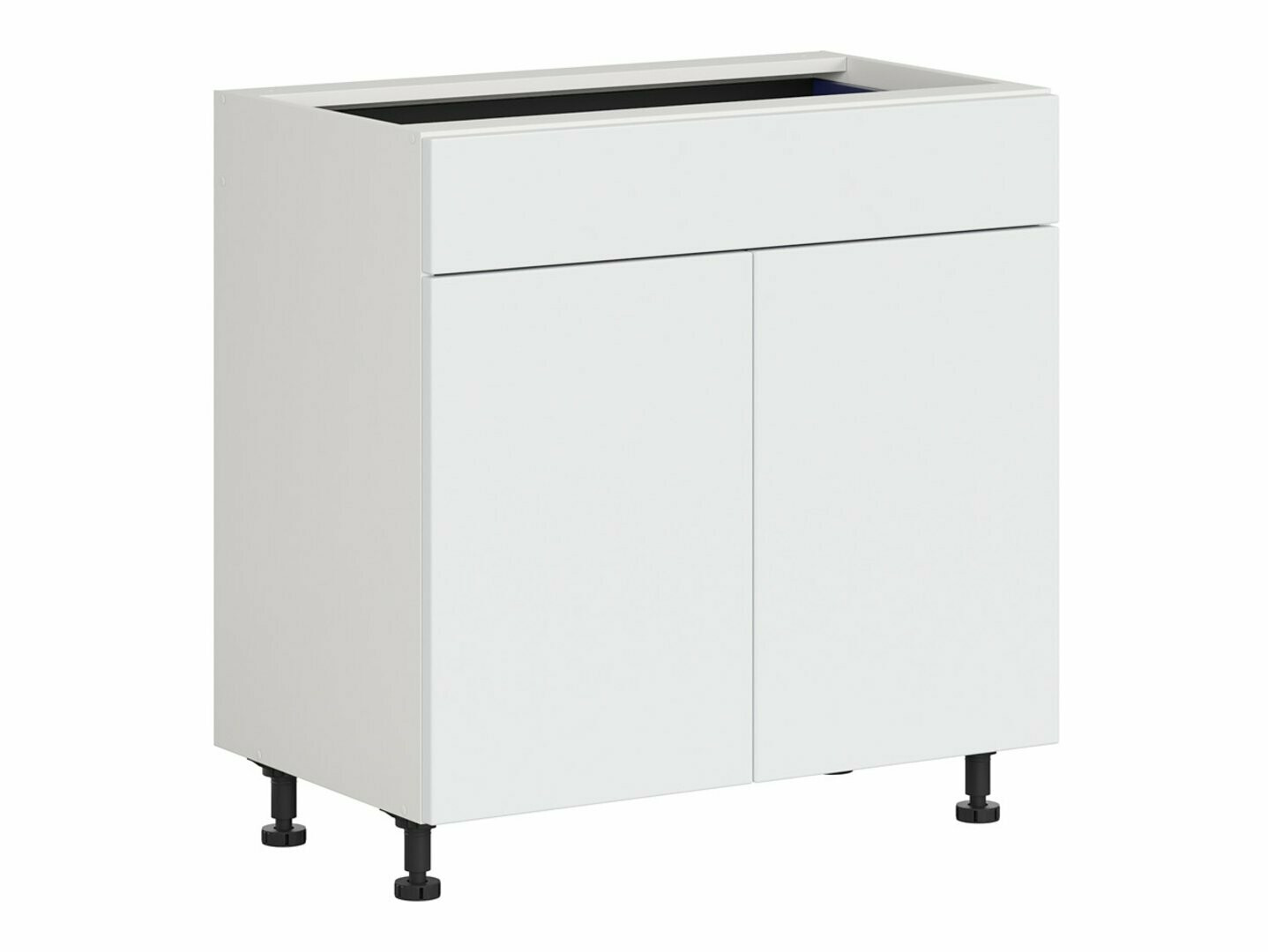 Dulap modular cu sertar și uși Top White 106