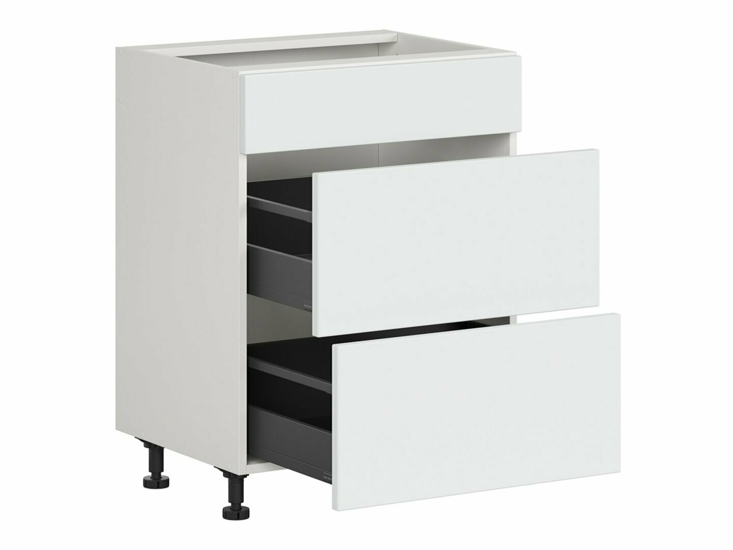 Dulap modular cu sertare Top White 107