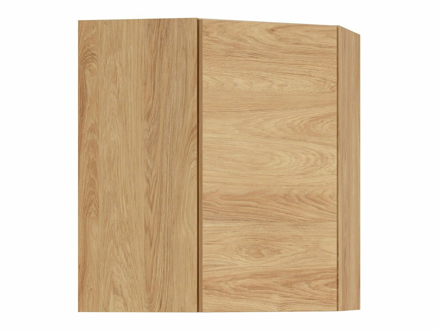 Dulap modular de colț pentru perete Amper Oak 159