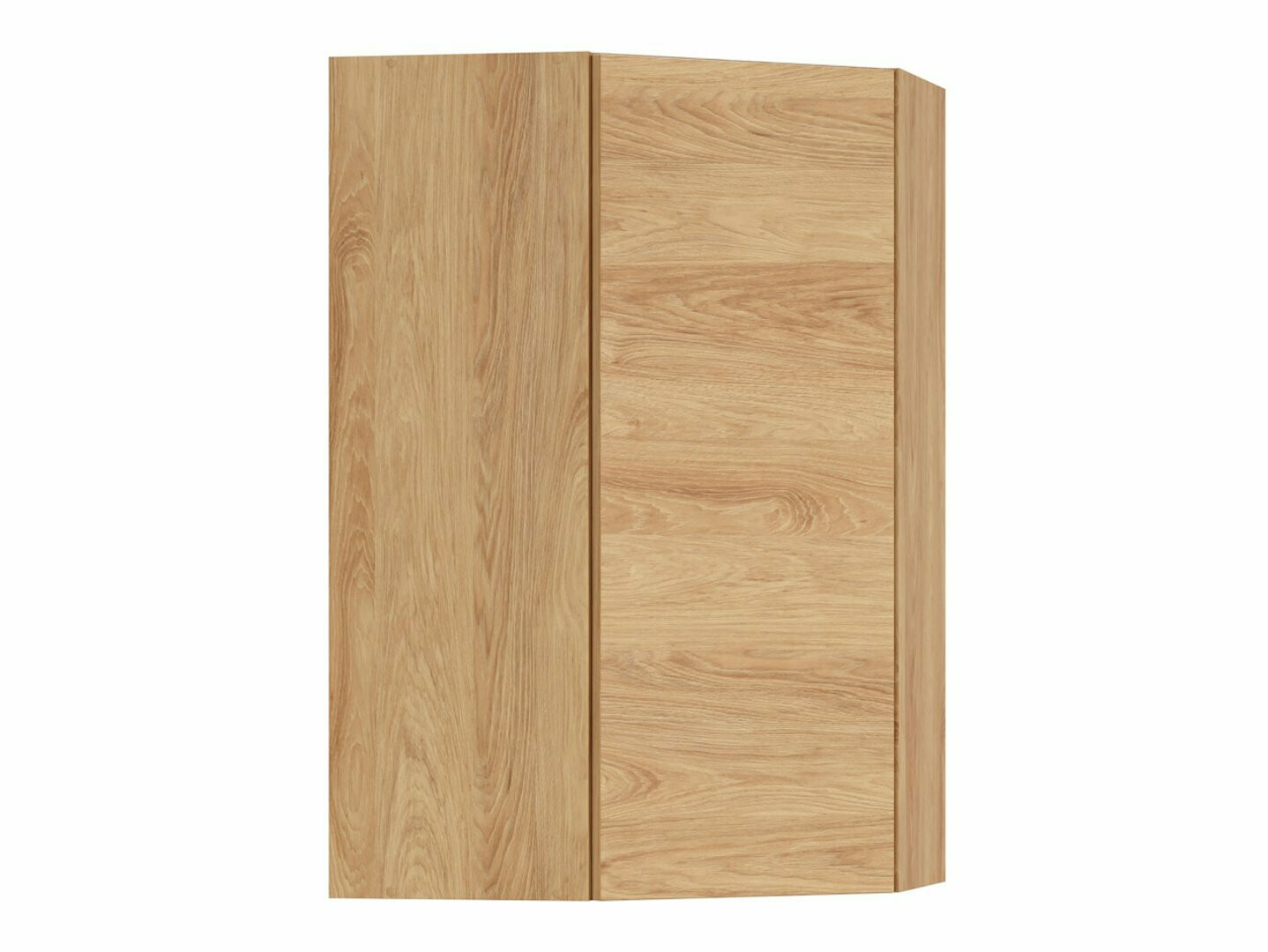 Dulap modular de colț pentru perete Amper Oak 160