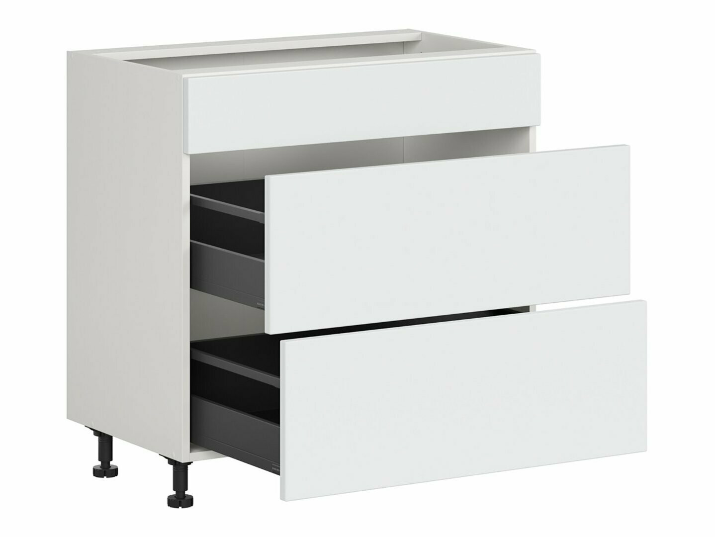 Dulap modular cu sertare Top White 108