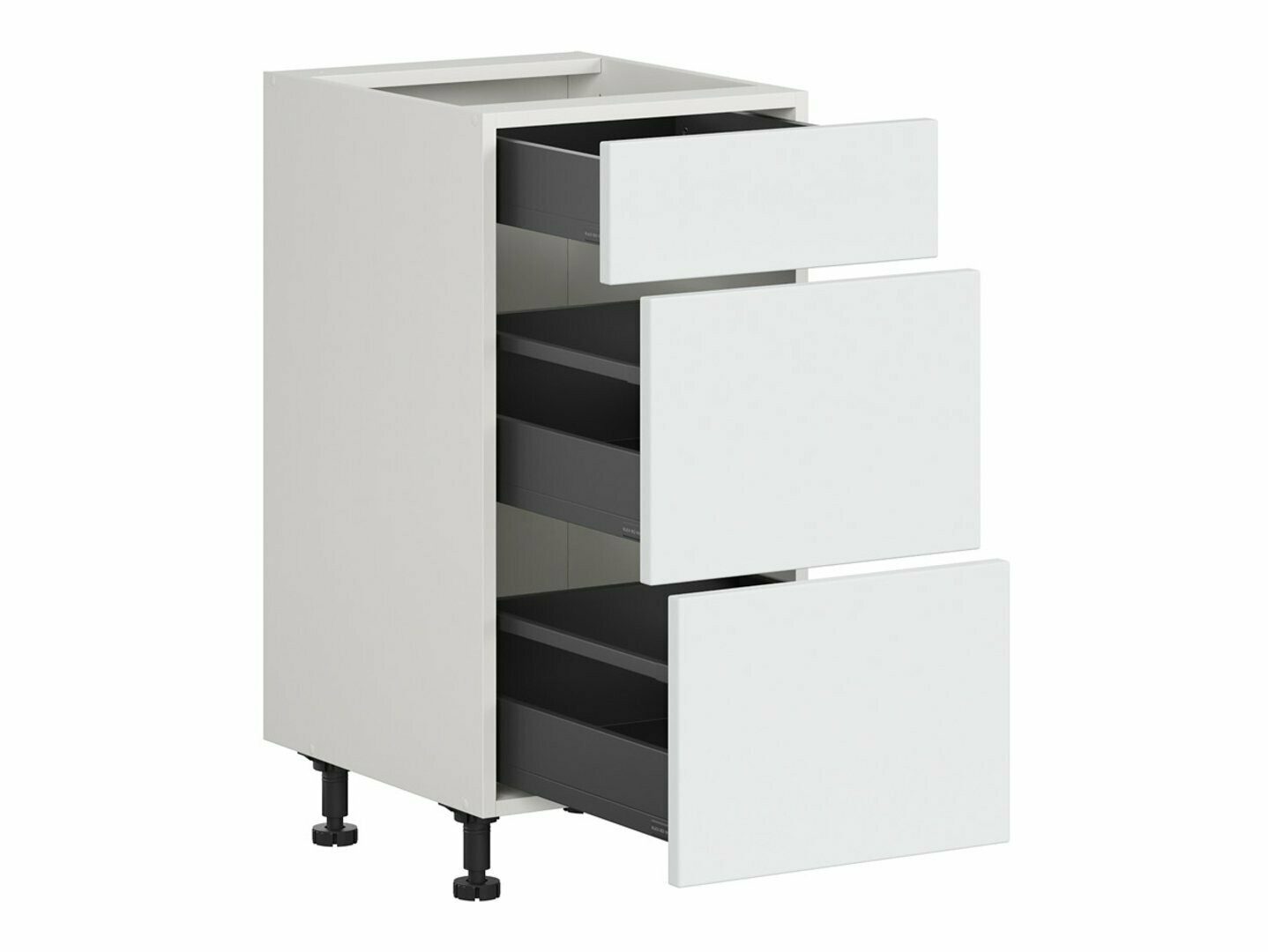 Dulap modular cu sertare Top White 109