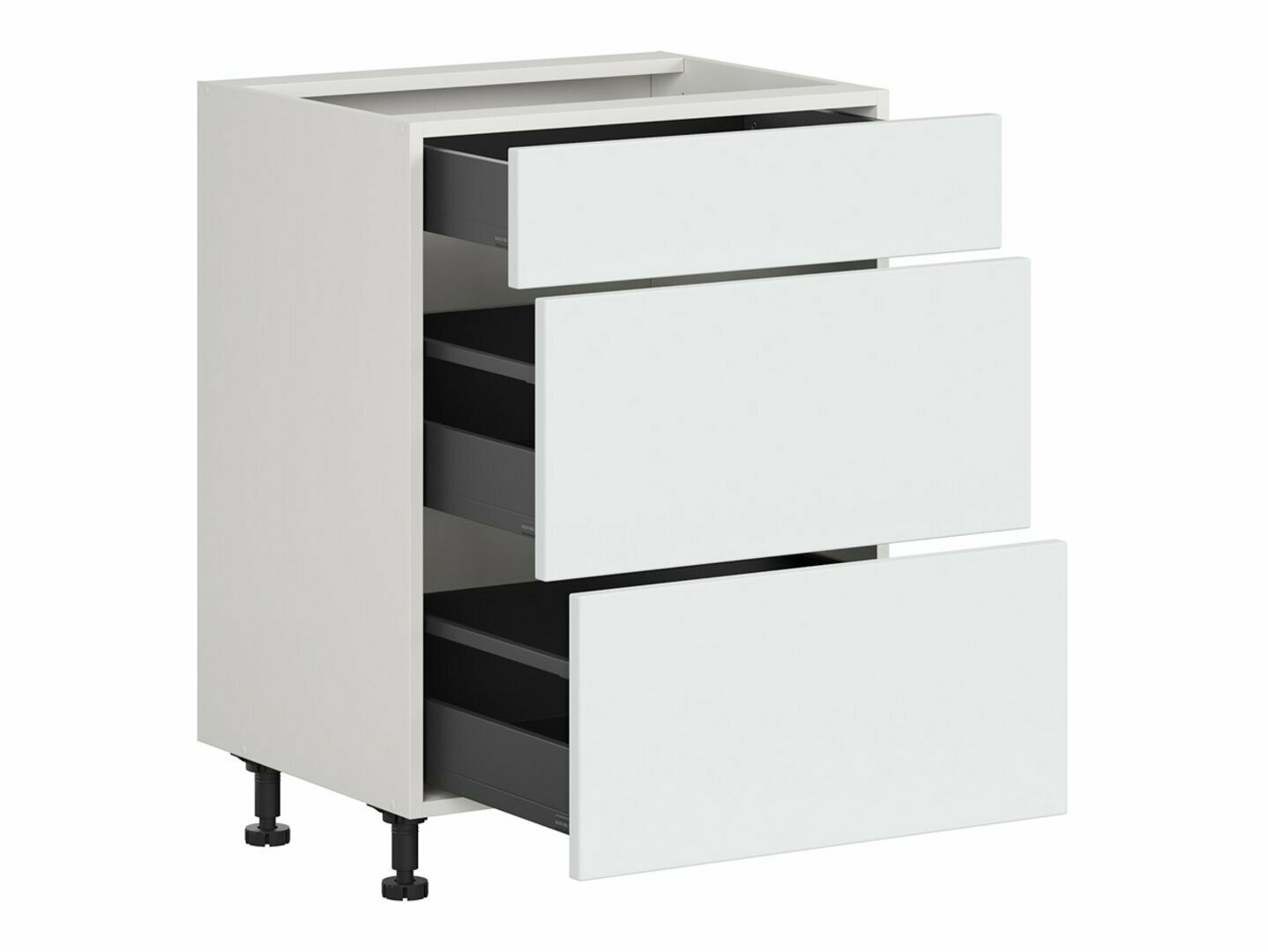 Dulap modular cu sertare Top White 110