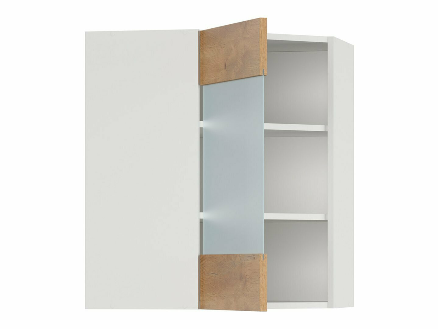 Dulap modular de colț pentru perete Amper Lancelot 161