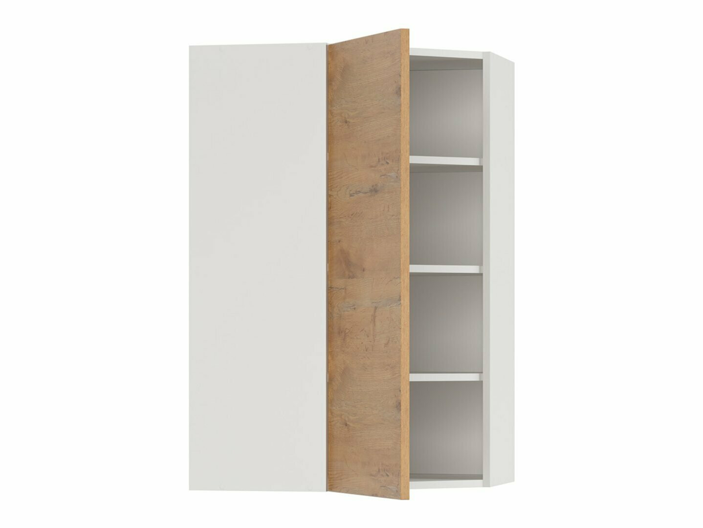 Dulap modular de colț pentru perete Amper Lancelot 162