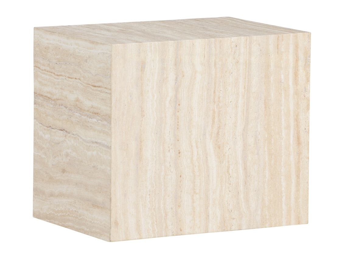 Măsuță laterală Dallas 5005 (Deschis Travertine)