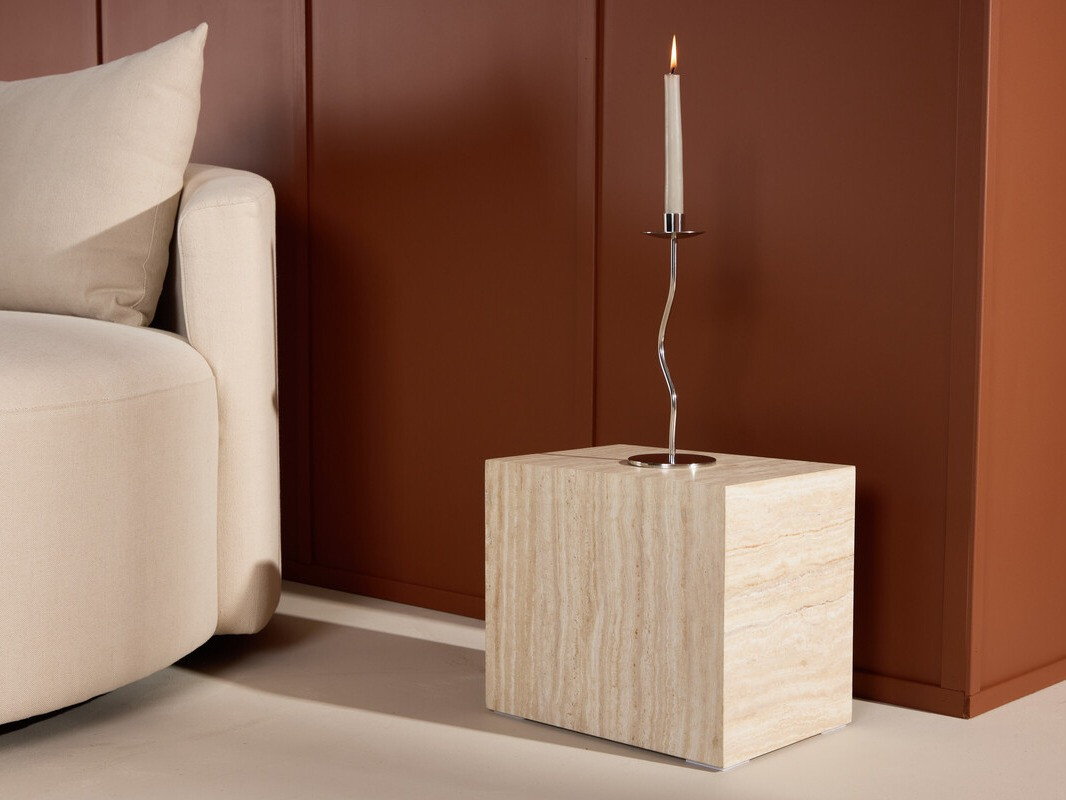 Măsuță laterală Dallas 5005 (Deschis Travertine)