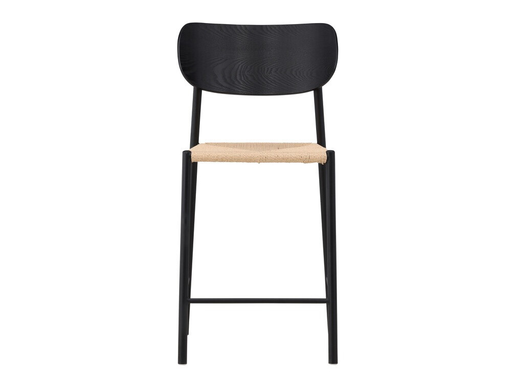 Scaun de bar Dallas 4705 (Negru + Maro deschis)