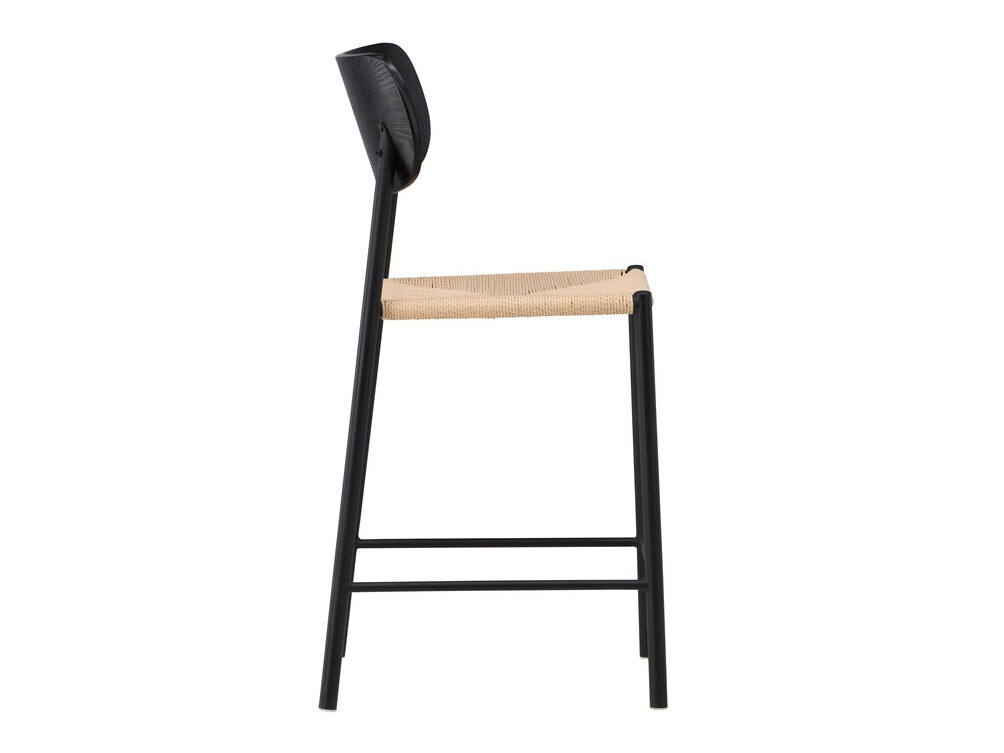 Scaun de bar Dallas 4705 (Negru + Maro deschis)