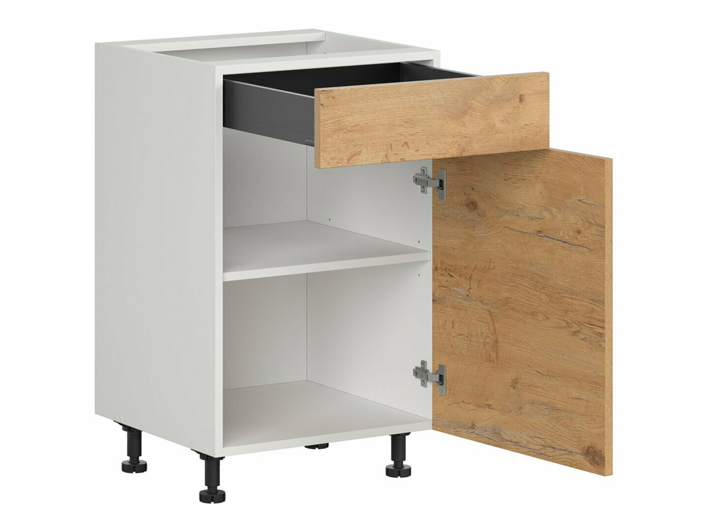 Dulap modular cu sertar și uși Amper Lancelot 104