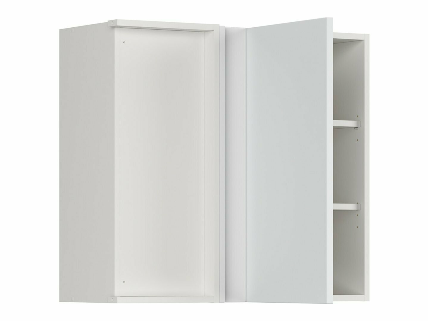 Dulap modular de colț pentru perete Top White 155