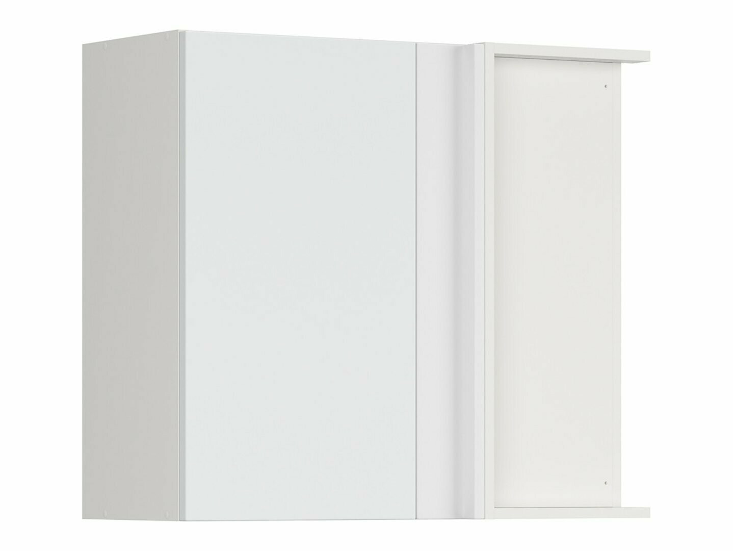 Dulap modular de colț pentru perete Top White 155