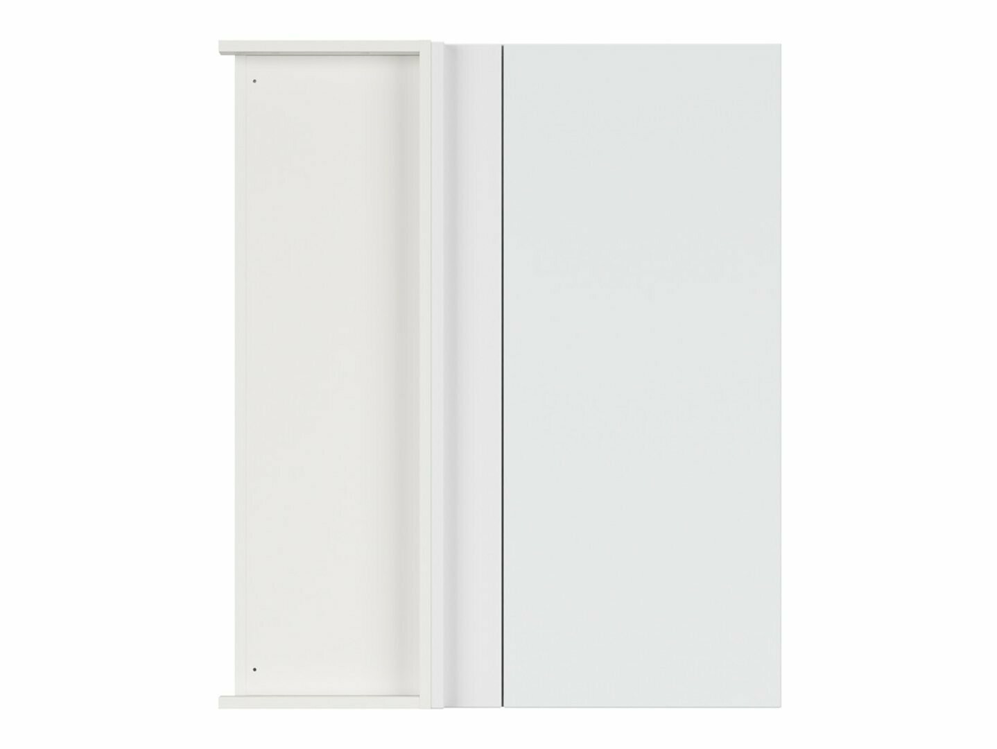 Dulap modular de colț pentru perete Top White 156