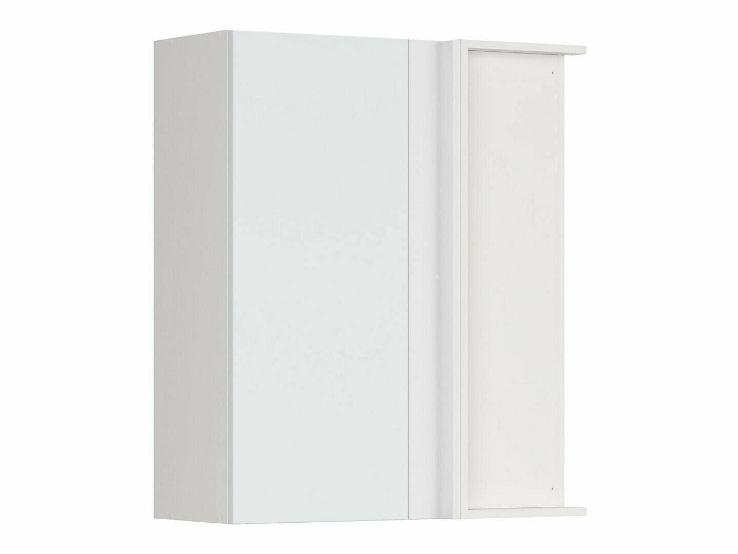 Dulap modular de colț pentru perete Top White 156