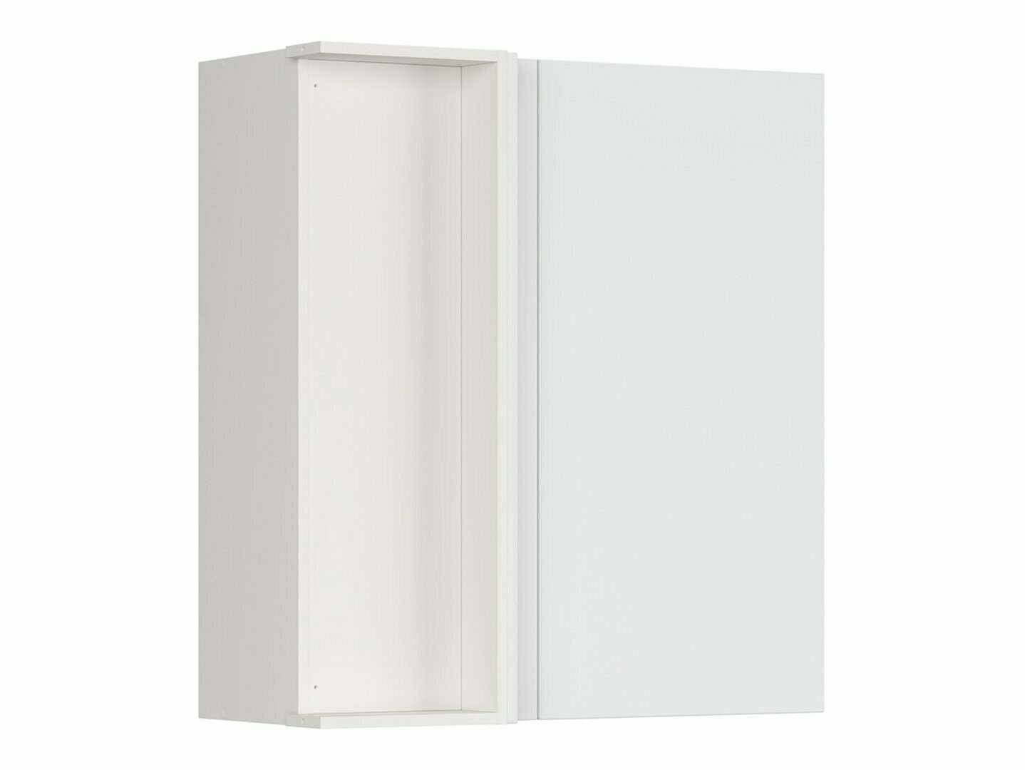 Dulap modular de colț pentru perete Top White 158