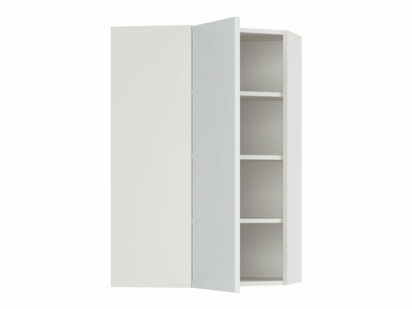 Dulap modular de colț pentru perete Top White 161
