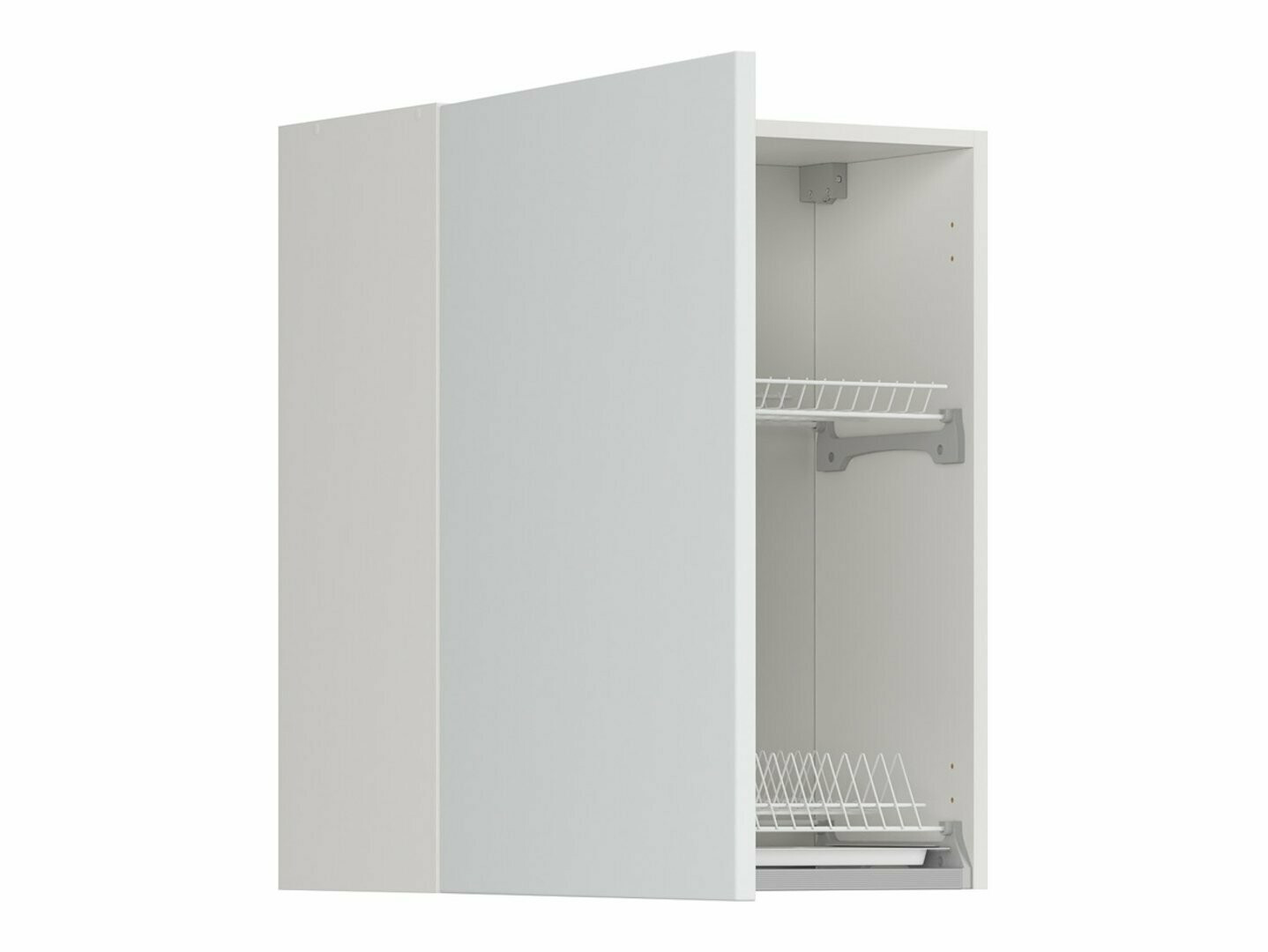 Dulap modular de perete cu suport pentru vase Top White 152