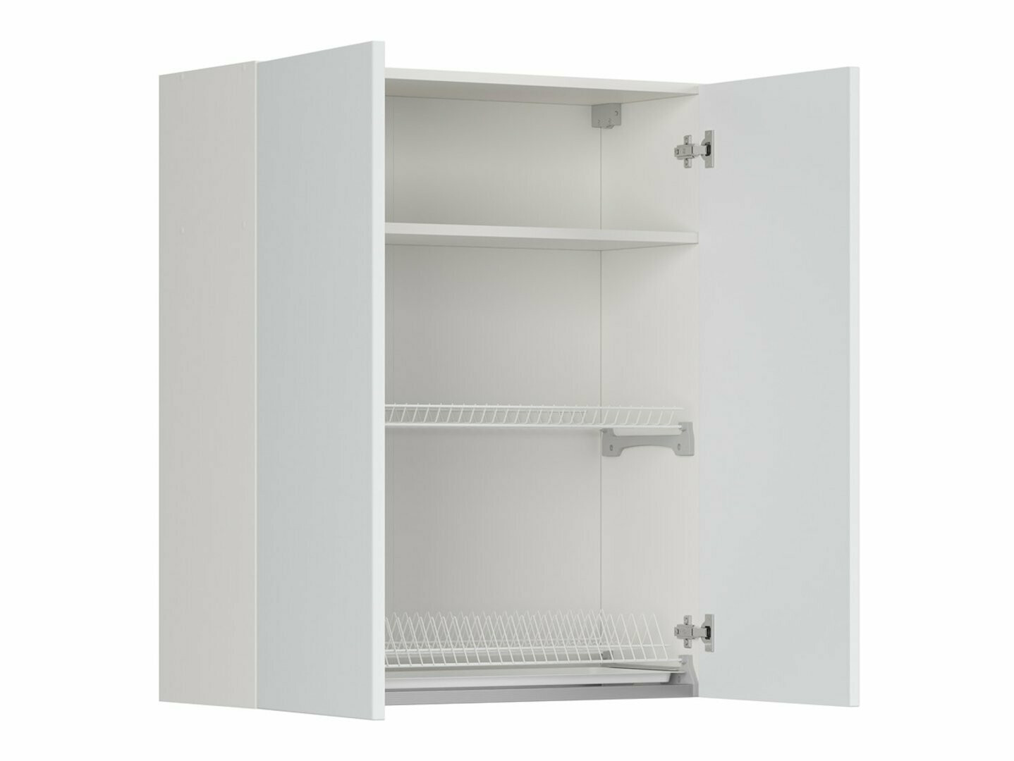 Dulap modular de perete cu suport pentru vase Top White 154