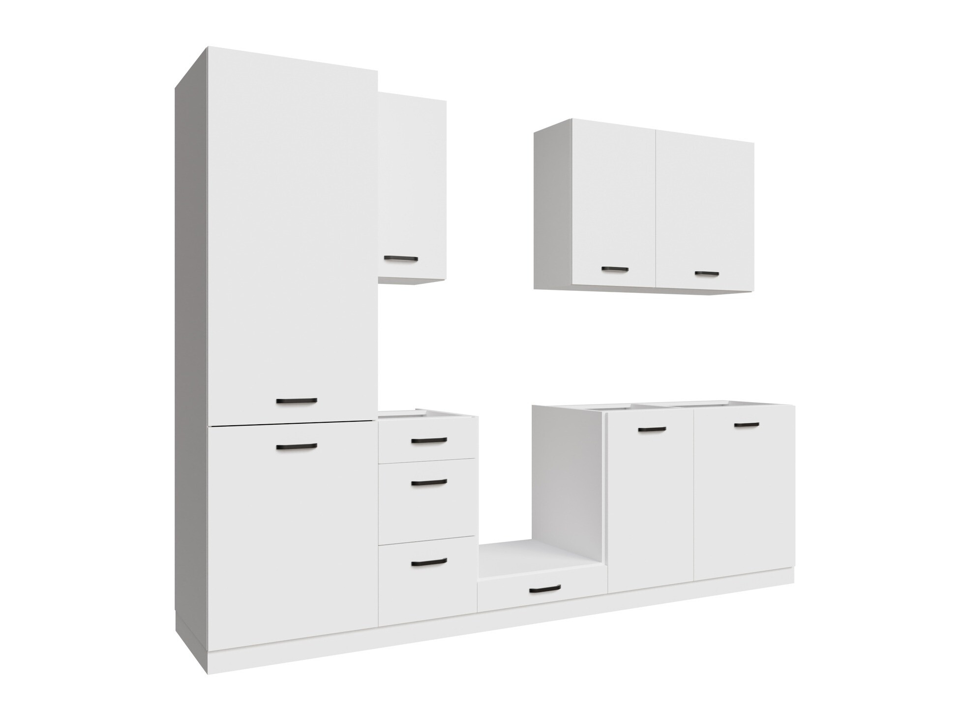 Set de bucătărie modular Top White 167