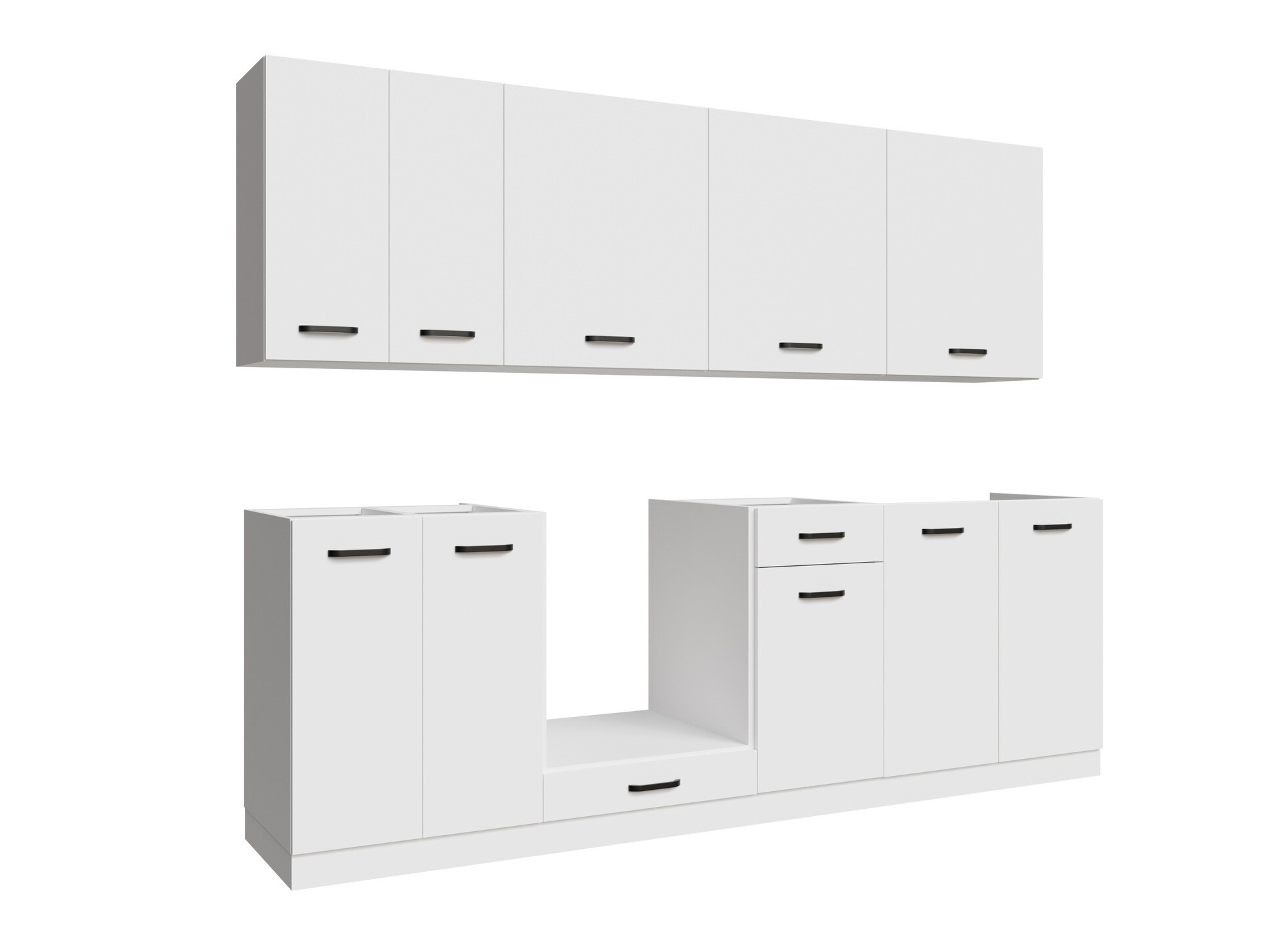 Set de bucătărie modular Top White 169