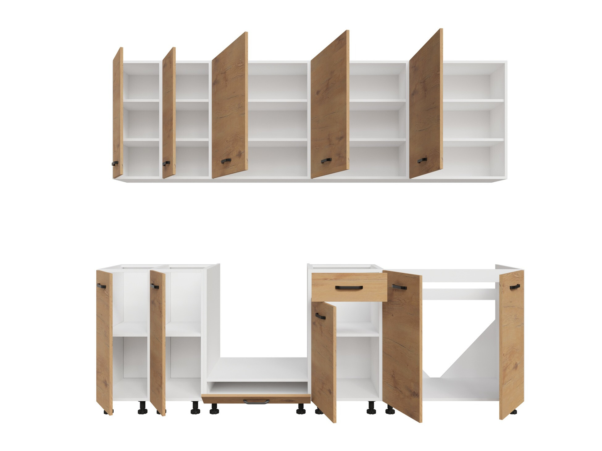 Set de bucătărie modular Amper Lancelot 170