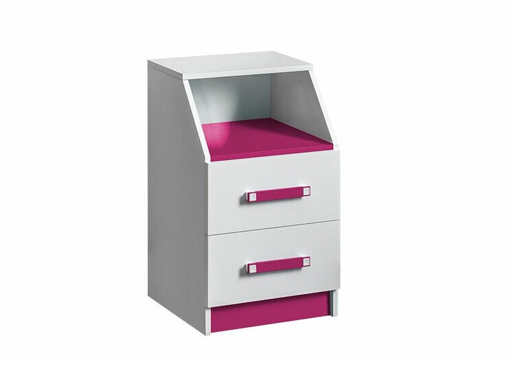 Casetieră Sorviru 102 (Alb + Roze)