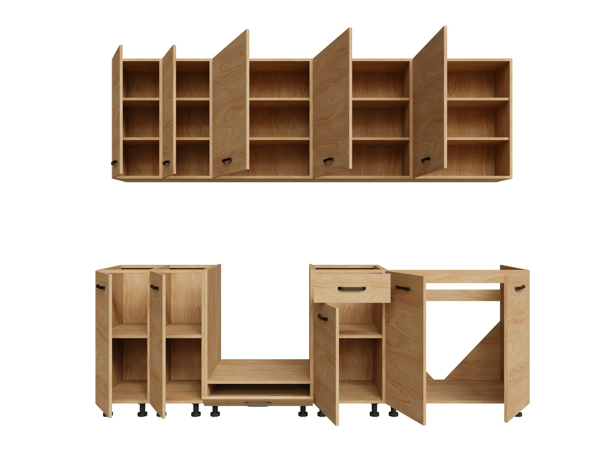 Set de bucătărie modular Amper Lancelot 172