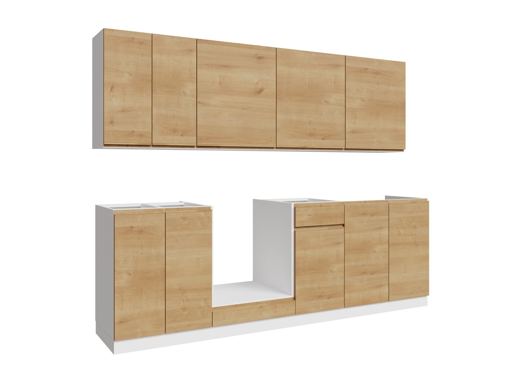 Set de bucătărie modular Soli Oak 163