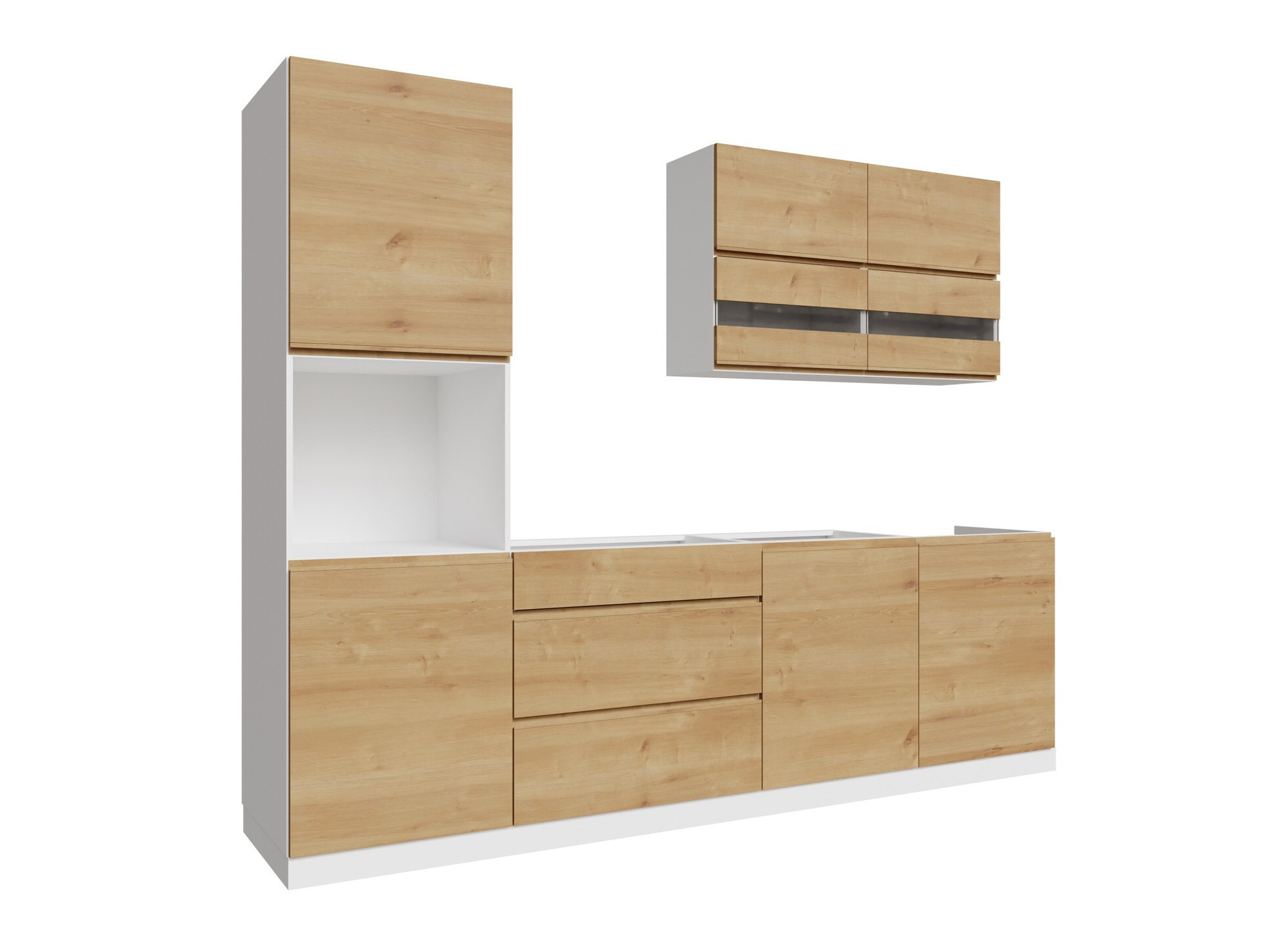 Set de bucătărie modular Soli Oak 164