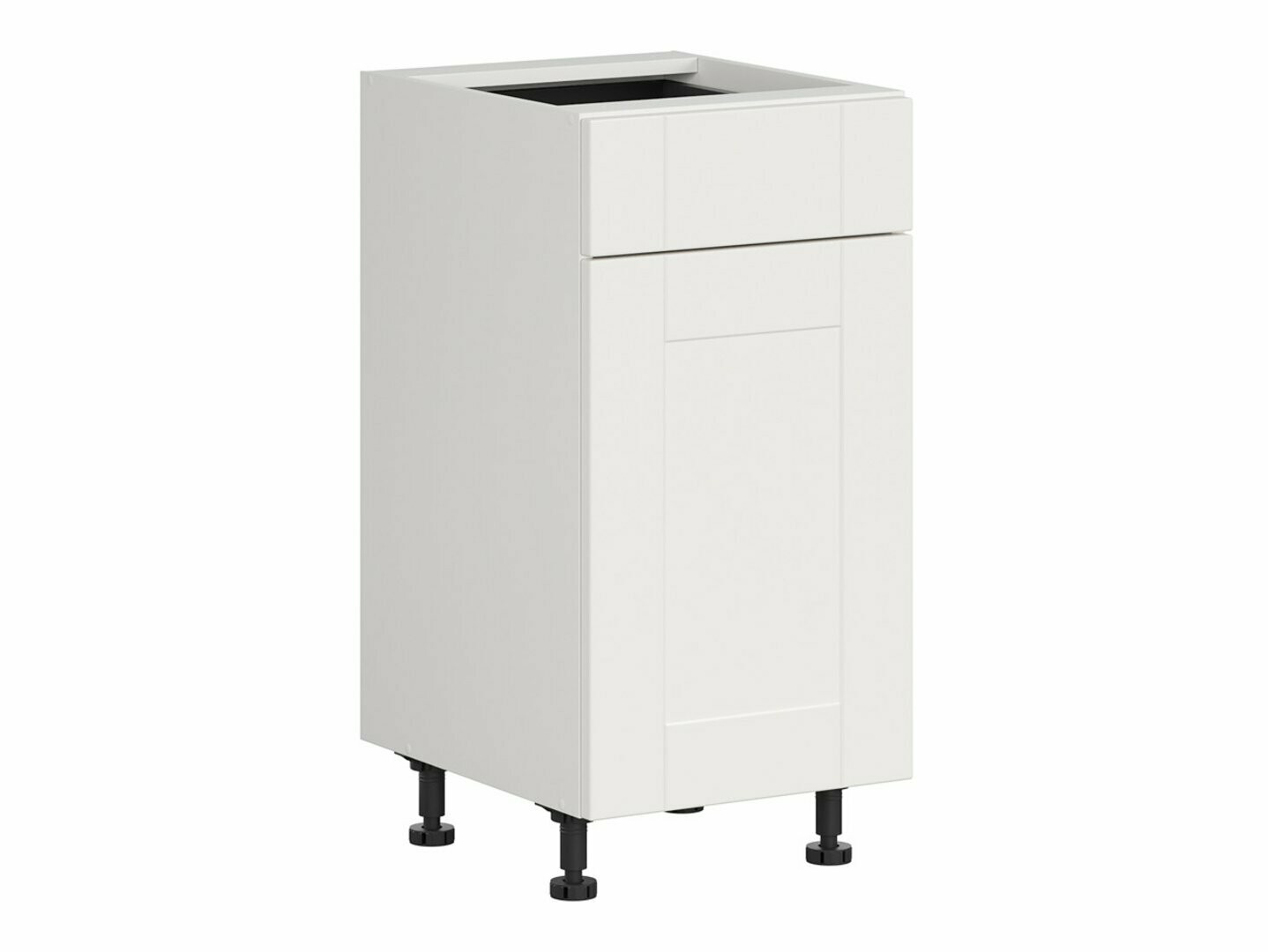 Dulap modular cu sertar și uși Eva White 103