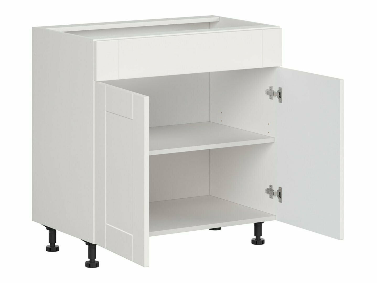 Dulap modular cu uși Eva White 101