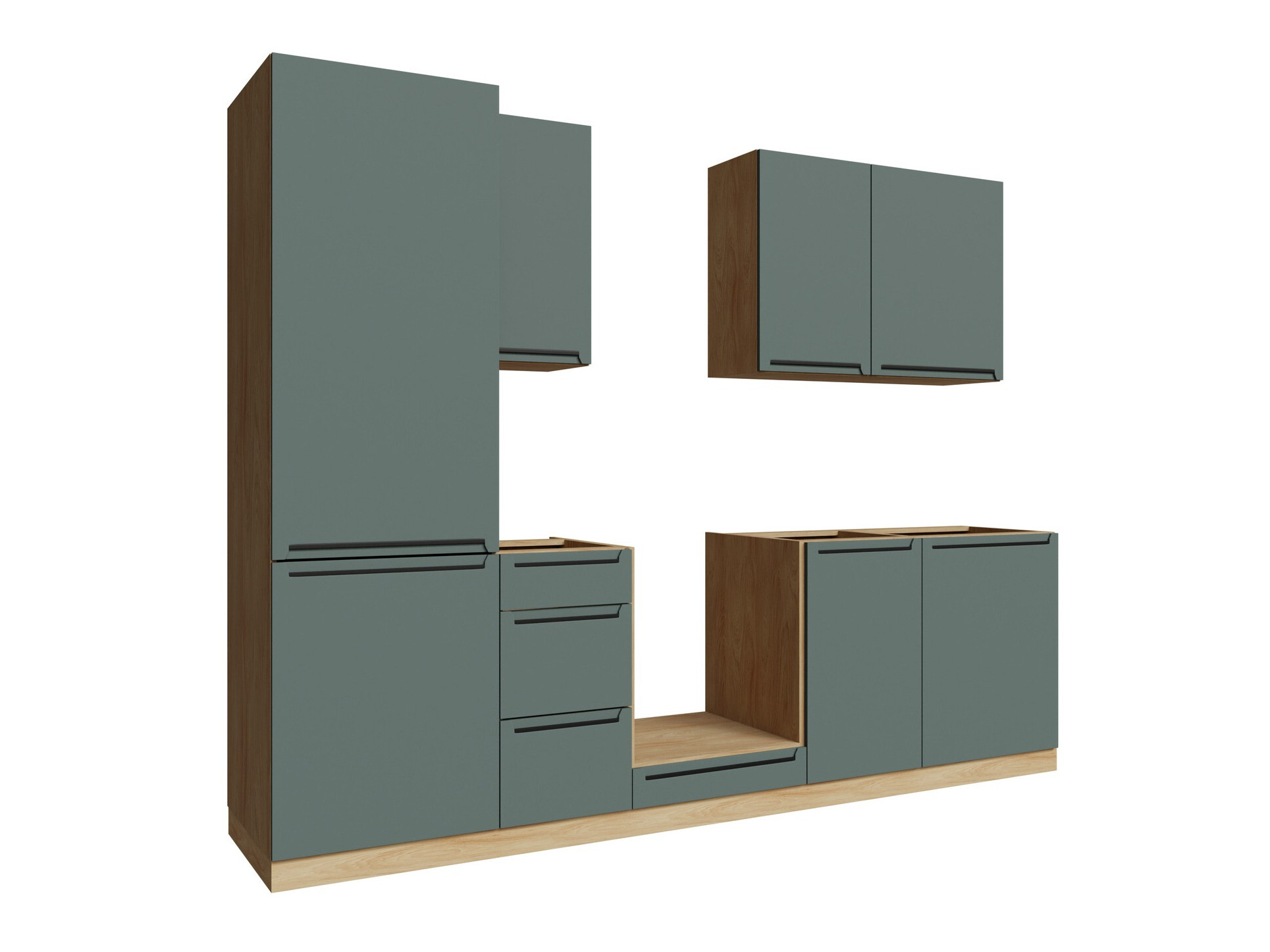 Set de bucătărie modular Riso Green 168