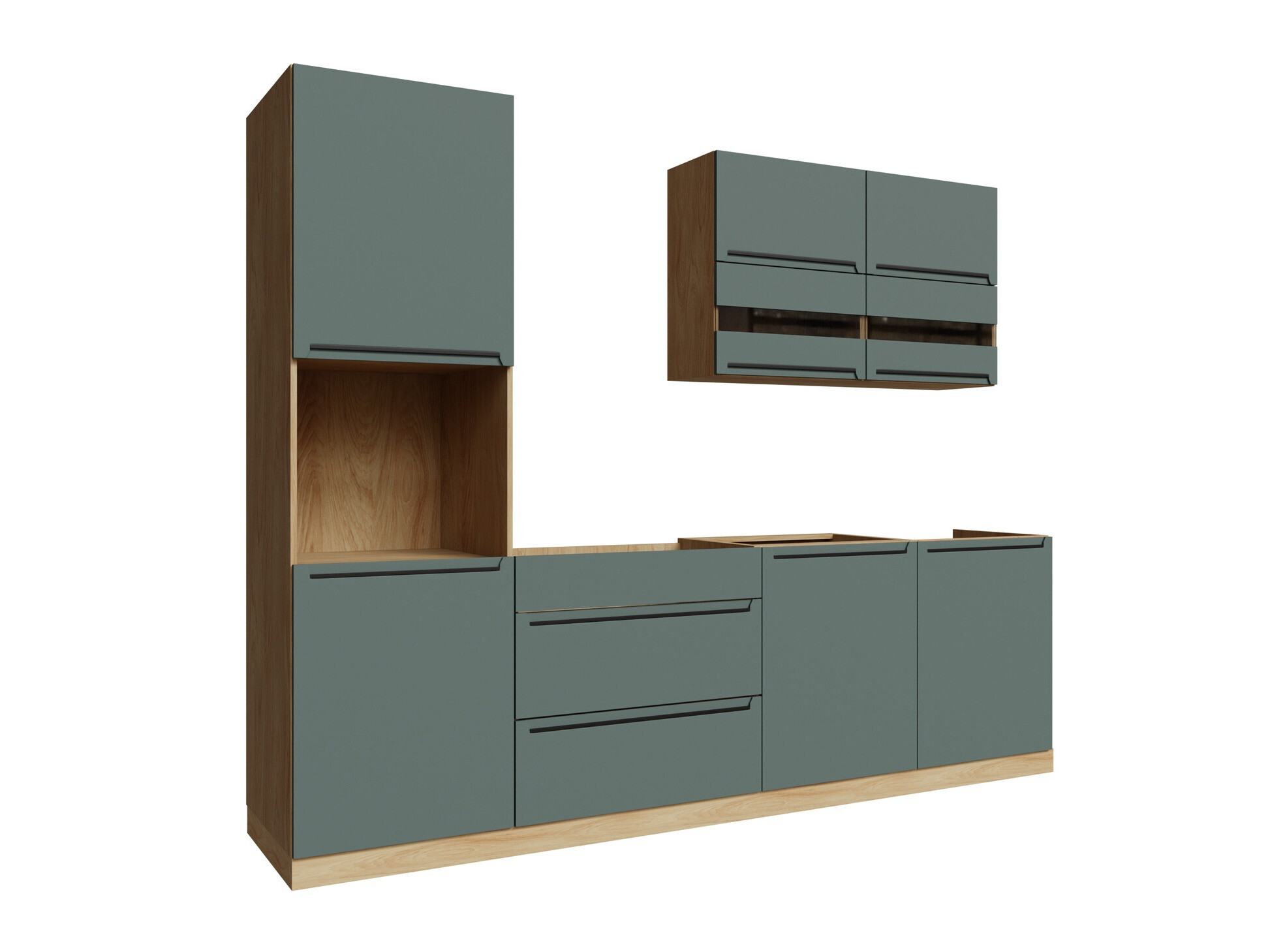 Set de bucătărie modular Riso Green 170