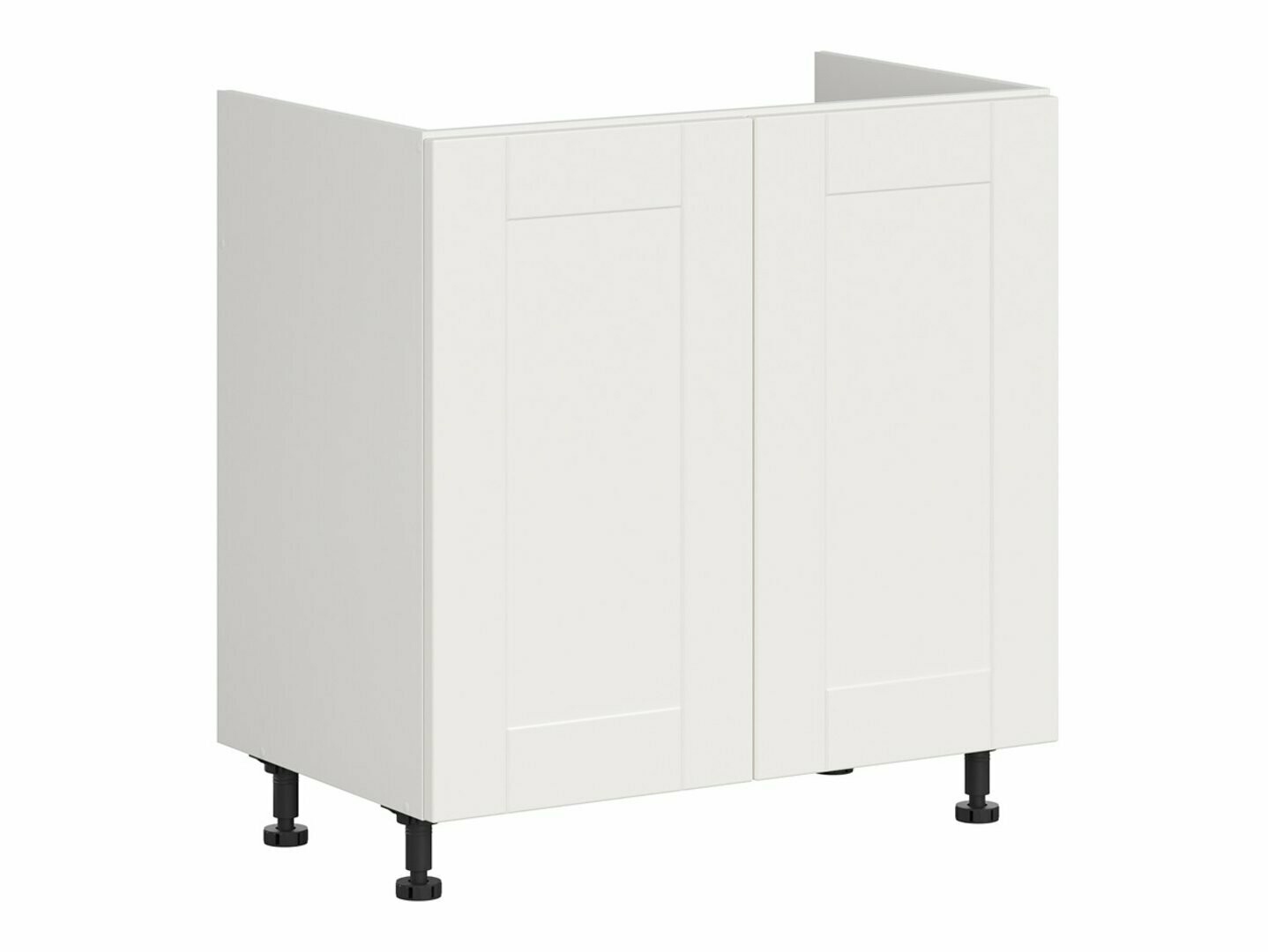 Dulap modular cu uși pentru chiuvetă Eva White 125