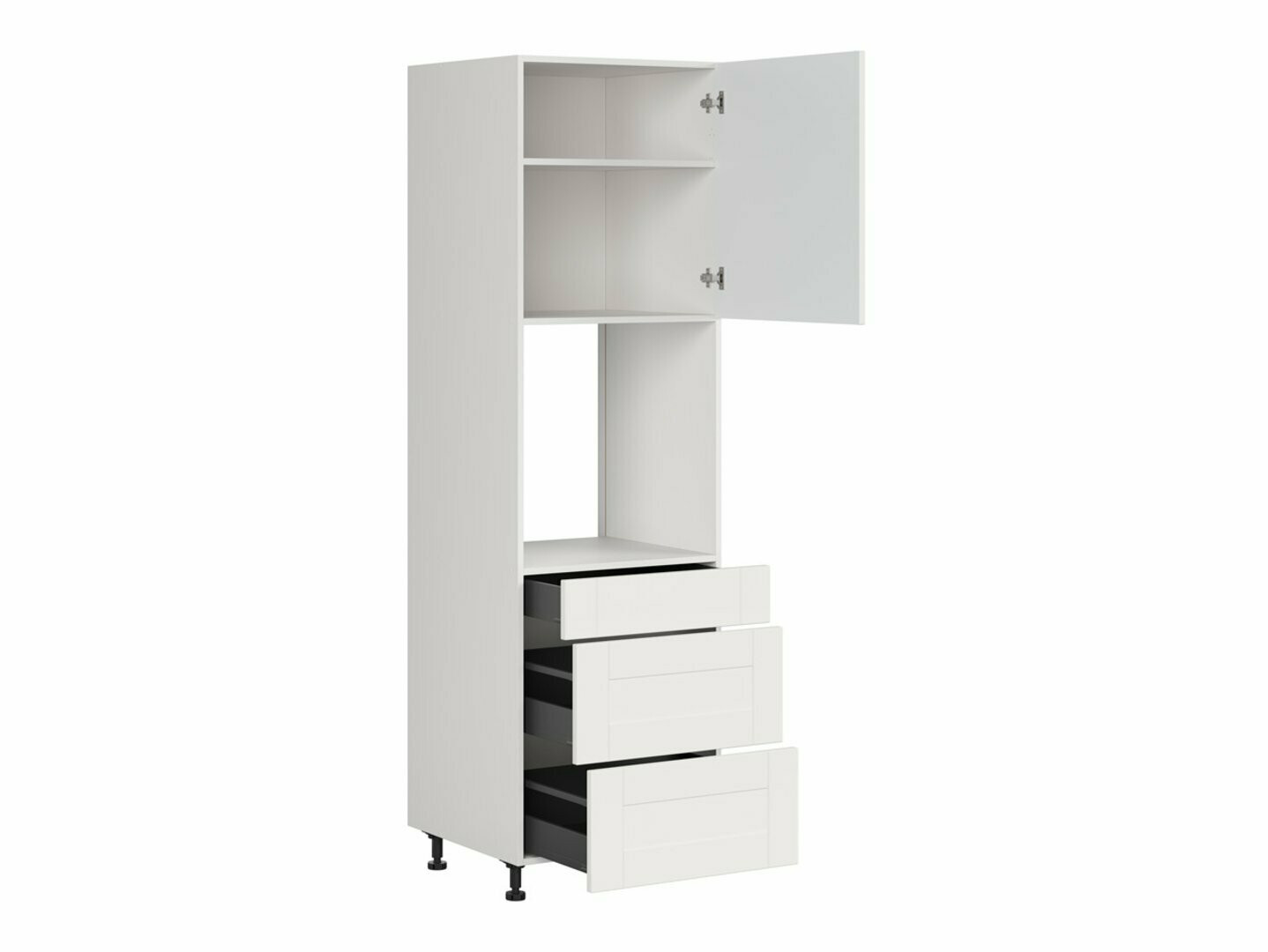 Dulap modular pentru electrocasnice incorporabile Eva White 133