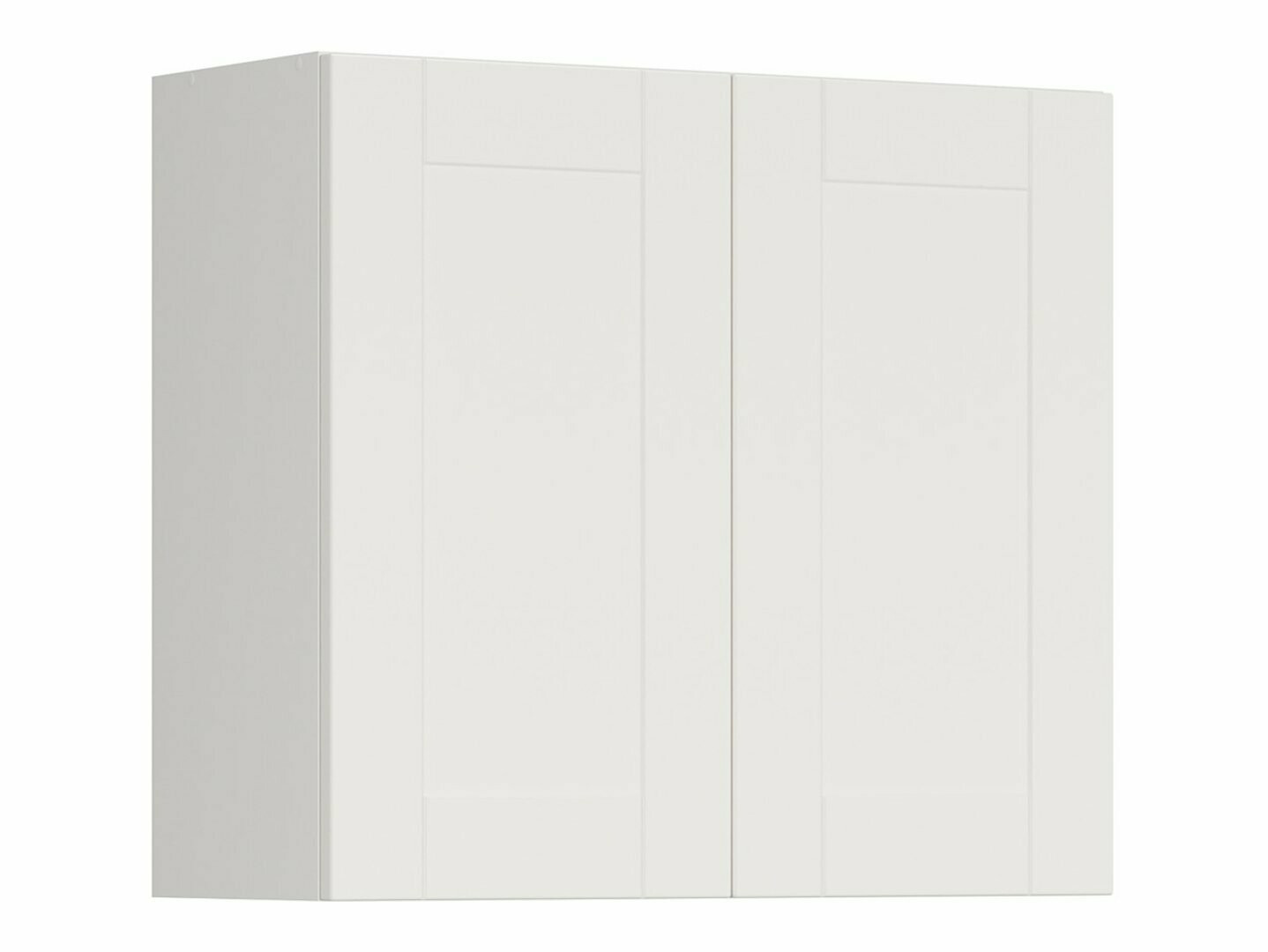 Dulap modular de perete cu suport pentru vase Eva White 156