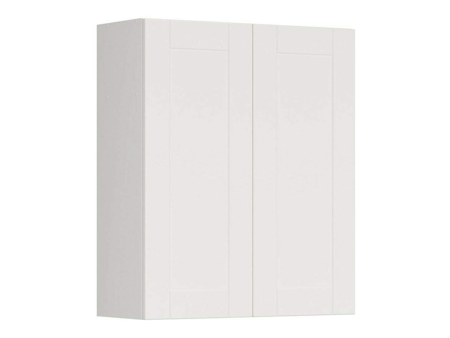 Dulap modular de perete cu suport pentru vase Eva White 157