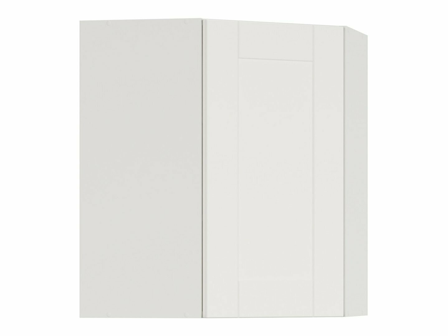 Dulap modular de colț pentru perete Eva White 162