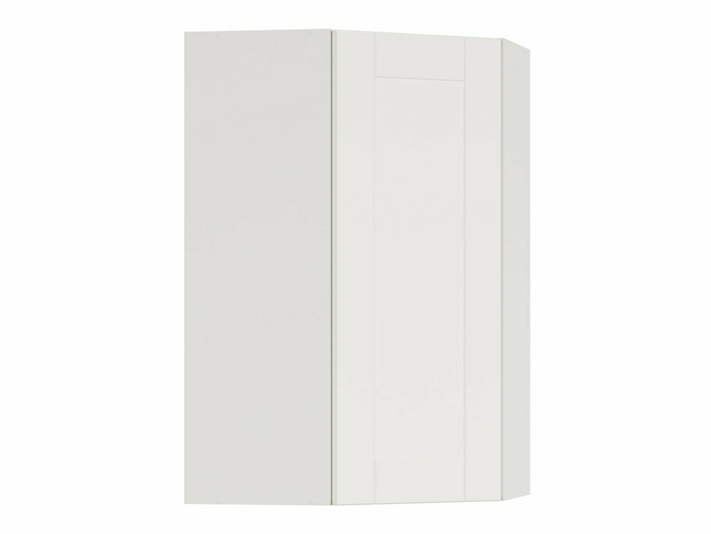 Dulap modular de colț pentru perete Eva White 164