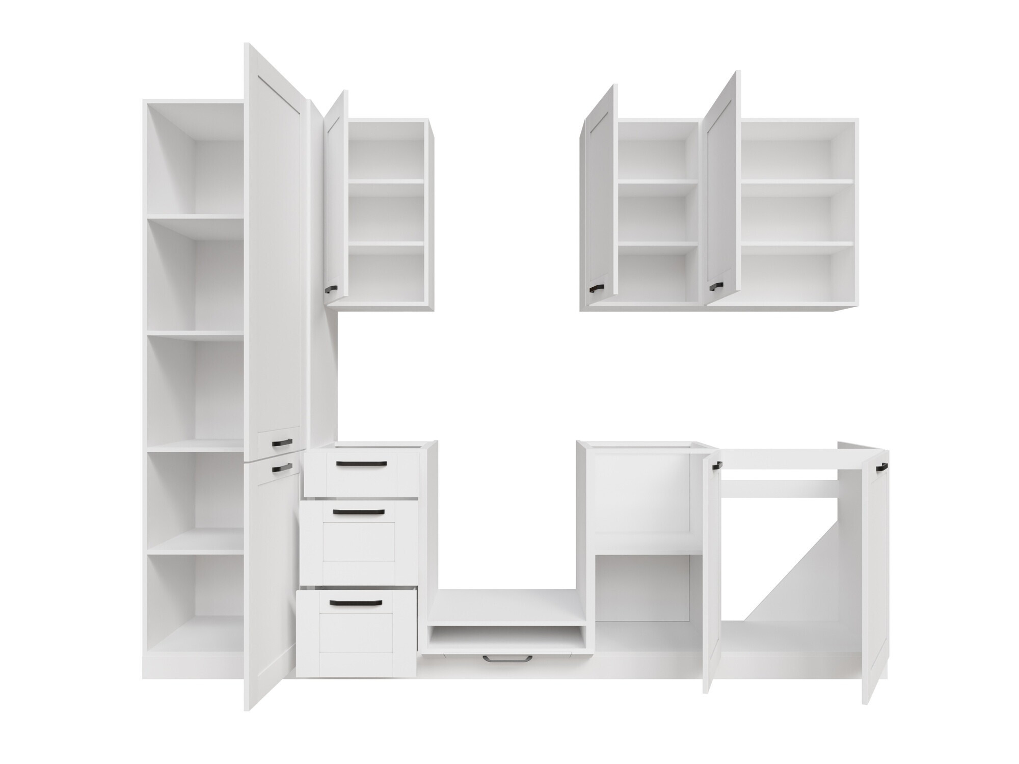 Set de bucătărie modular Eva White 170