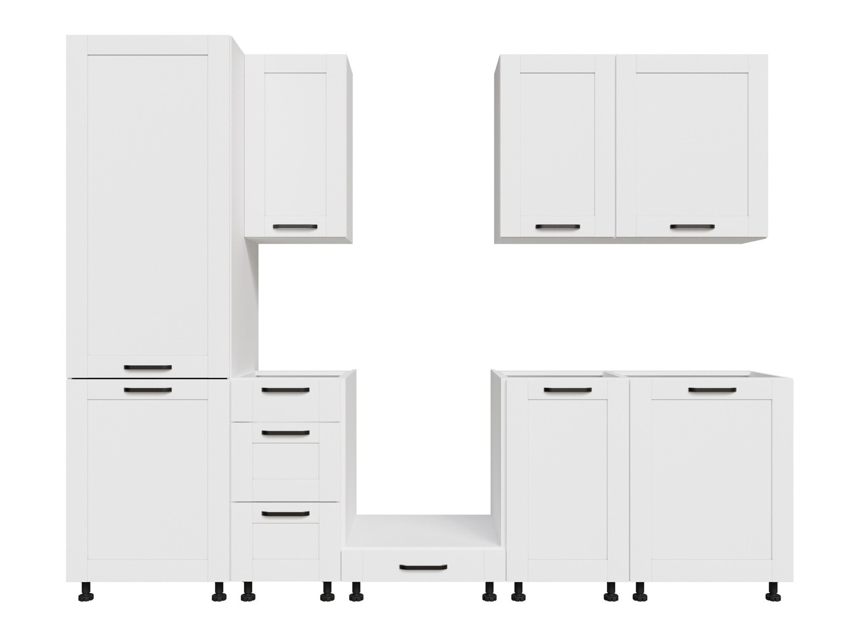 Set de bucătărie modular Eva White 170