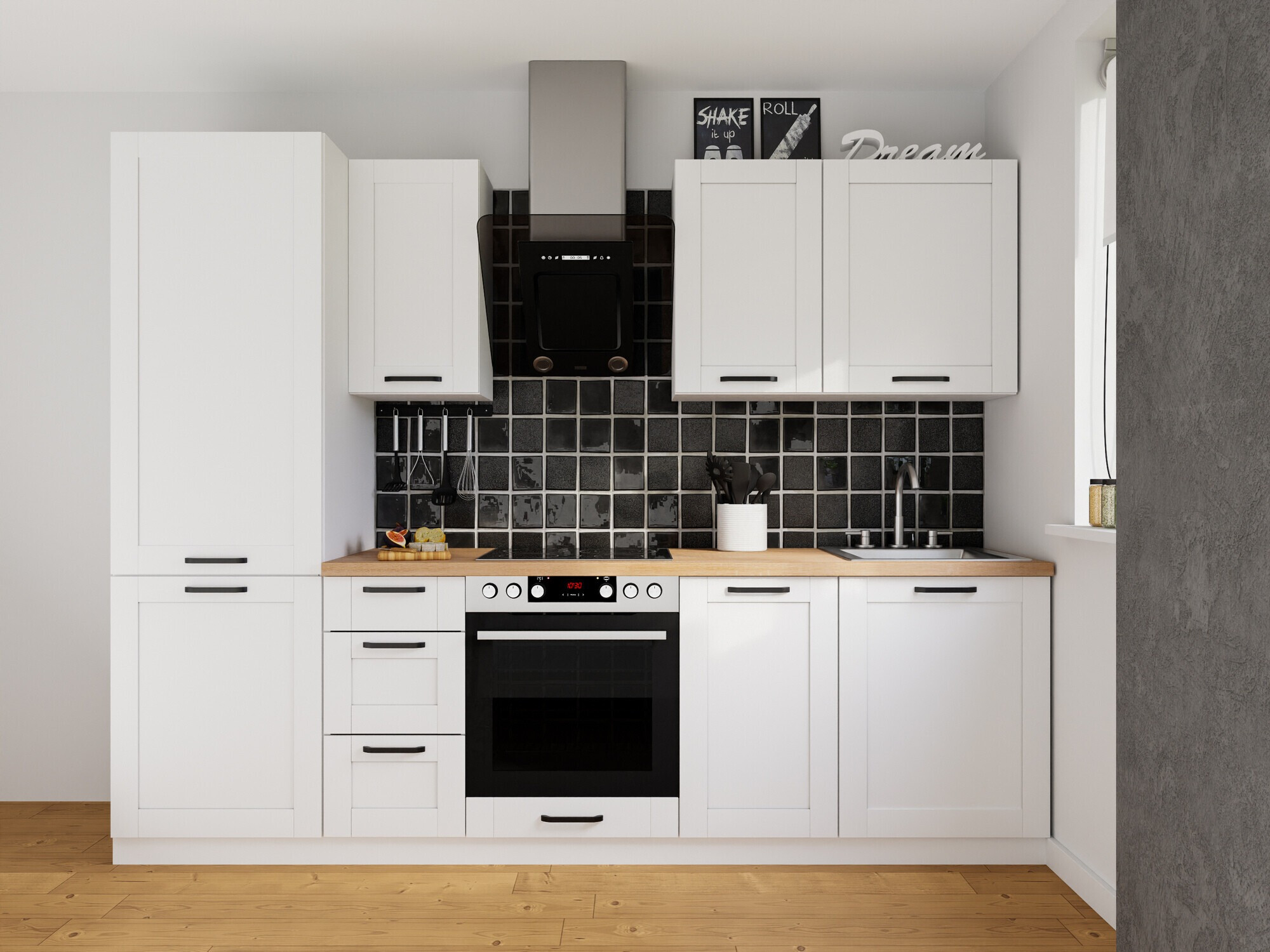 Set de bucătărie modular Eva White 170