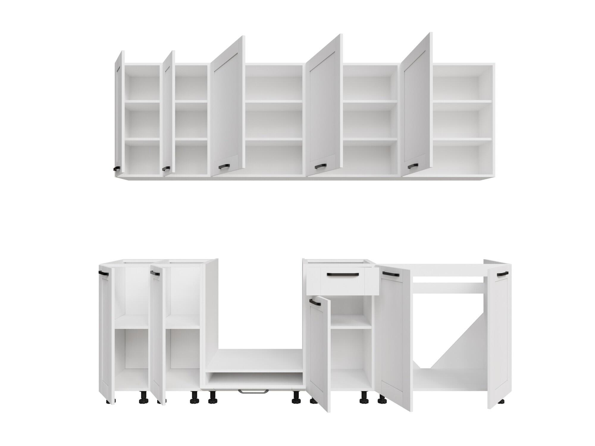 Set de bucătărie modular Eva White 171