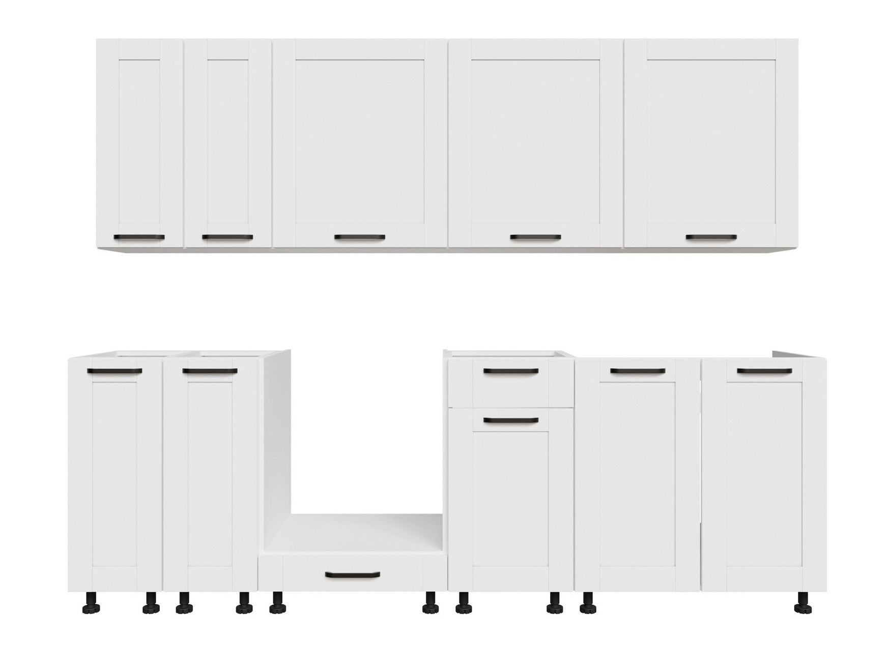 Set de bucătărie modular Eva White 171