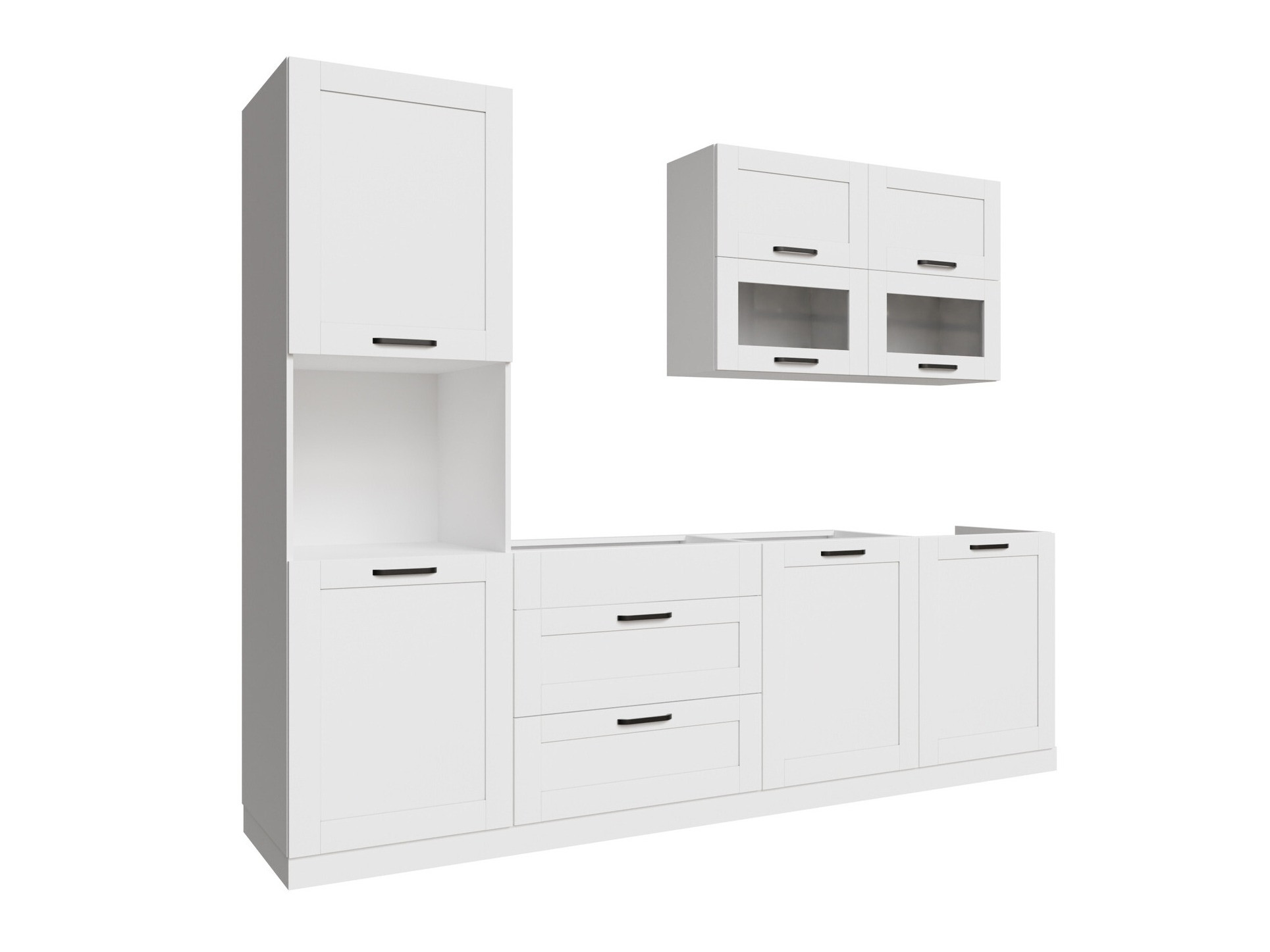 Set de bucătărie modular Eva White 172