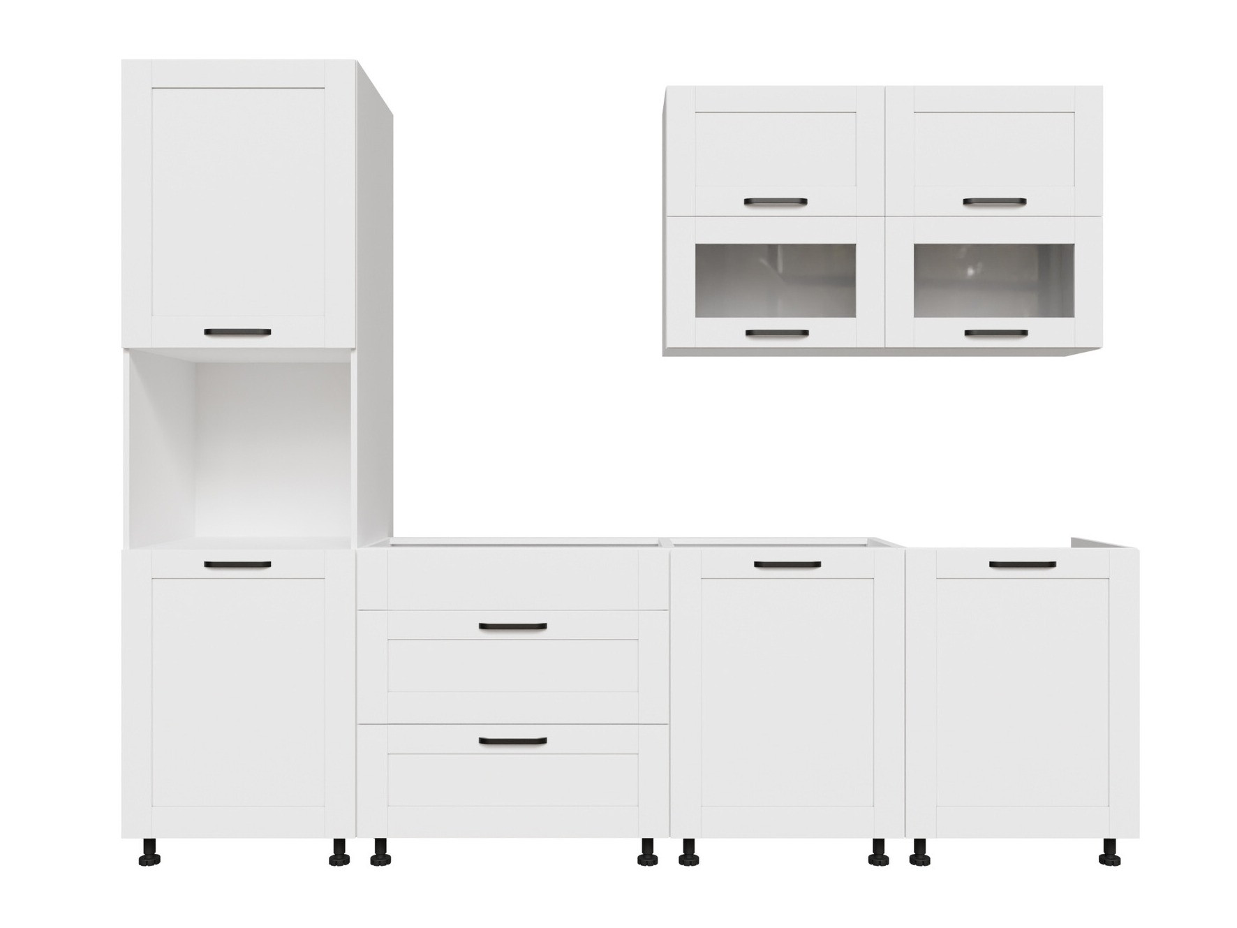 Set de bucătărie modular Eva White 172