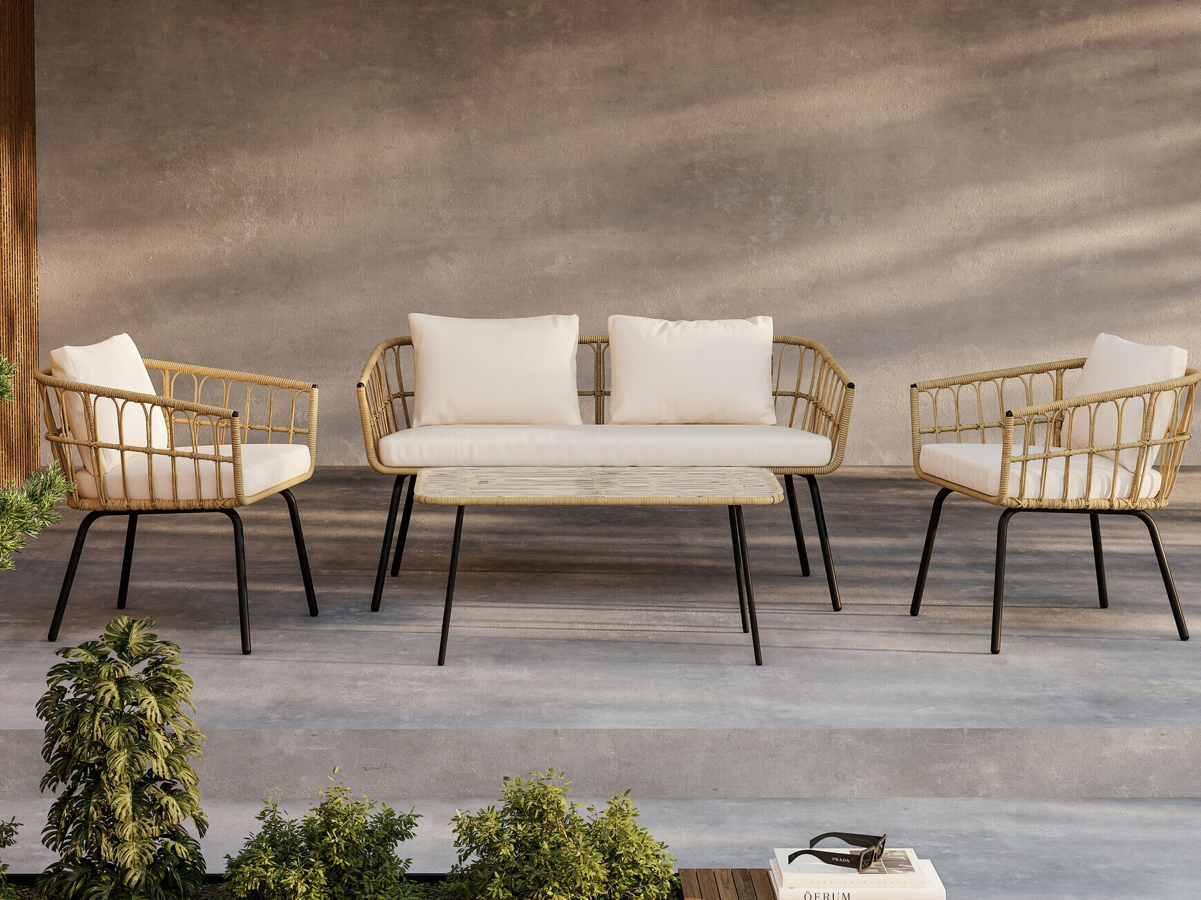 Set mobilier de exterior Dallas 4735