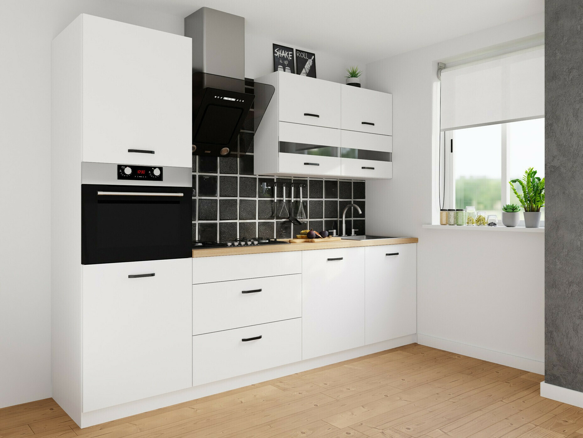 Dulap modular pentru electrocasnice incorporabile Top White 135