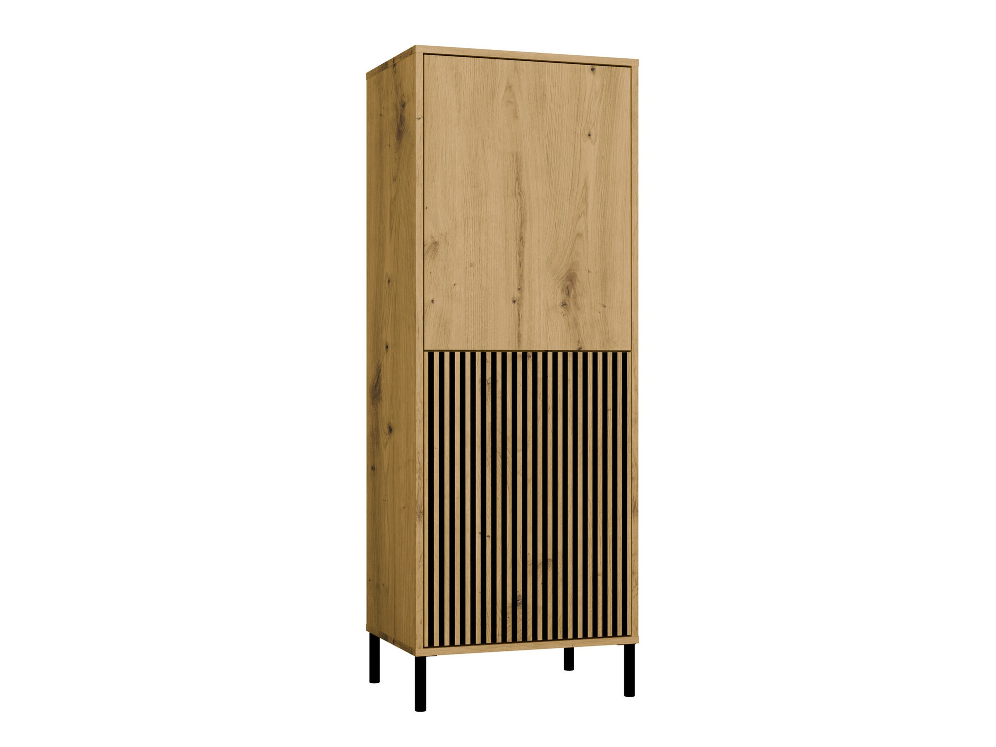 Raft Orlsone 103 (Stejar artizan + Negru)