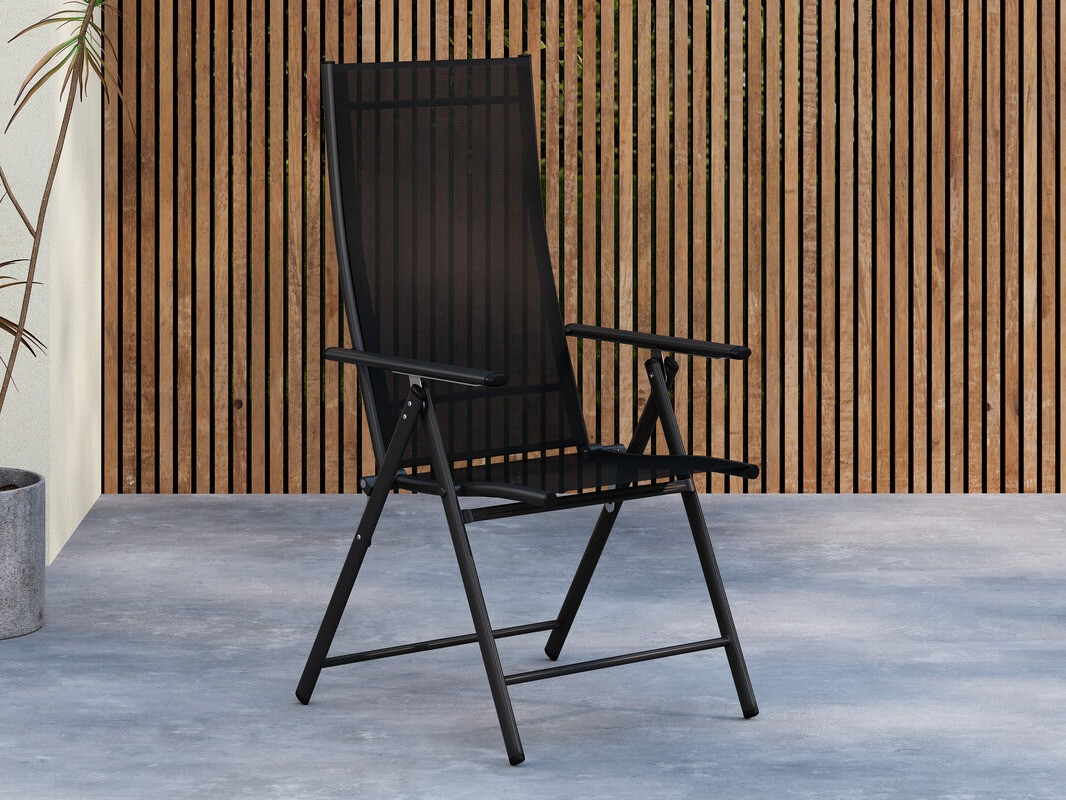 Scaun de exterior Dallas 4745 (Negru)